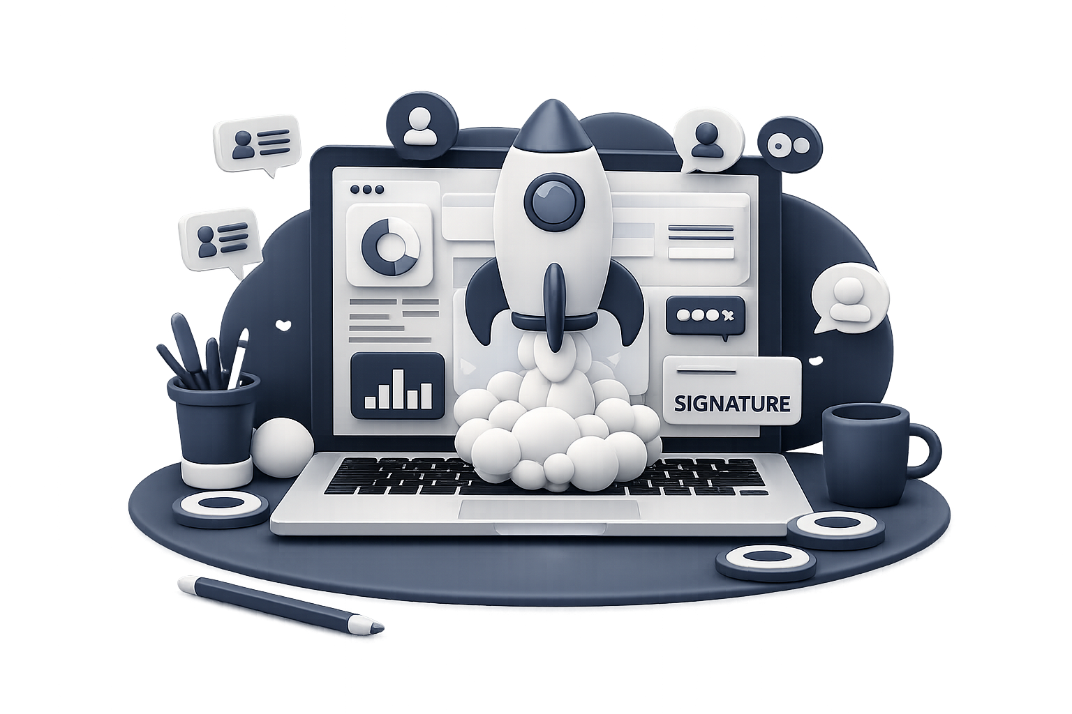 plan de signature pour agence marketing digital